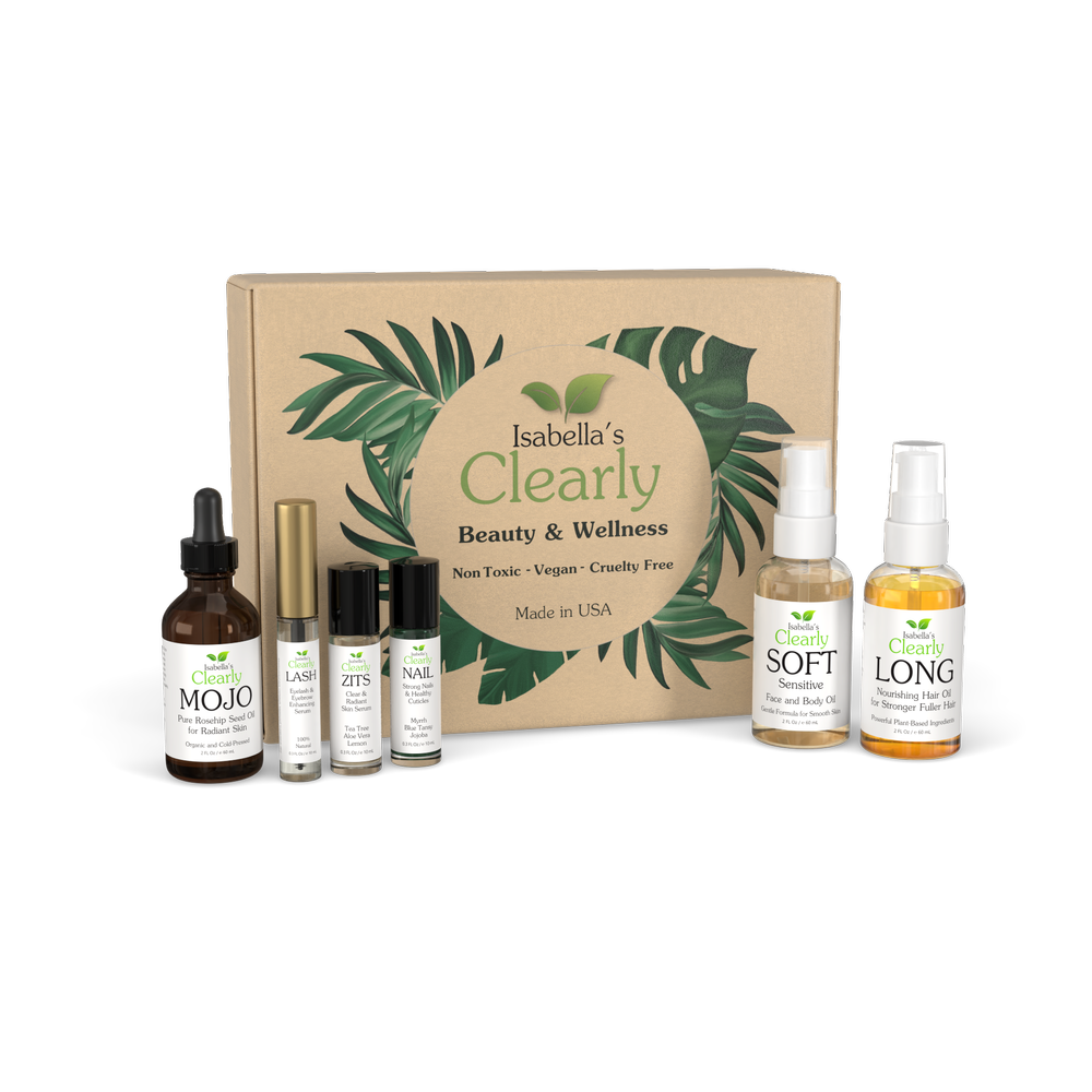 Clearly TEEN Beauty Box for Teens | Natural Skincare Gift Set for